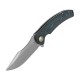 M-TAC Folding Knife Carbon/Blue Carbon/Blue, Sleek Carbon/Blue Aesthetics Meet High-Performance Design